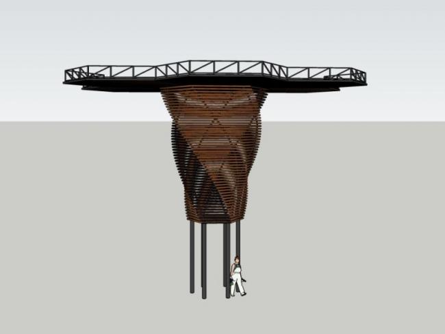 Sketchup小品模型|雕塑小品，现代风格，小品