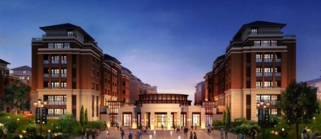 Sketchup住宅模型|多层住宅，花园洋房，欧式风格