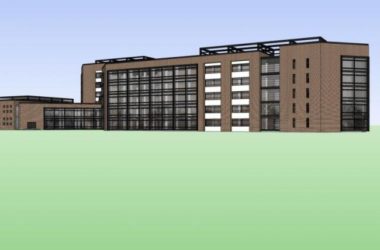 Sketchup学校模型|多层学校教学楼，校园教育建筑，古典风格-BIM建筑网