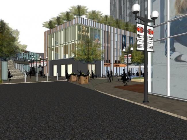 Sketchup商业模型|公馆，超高层，现代风格