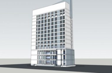 Sketchup酒店模型|高层酒店，现代风格-BIM建筑网