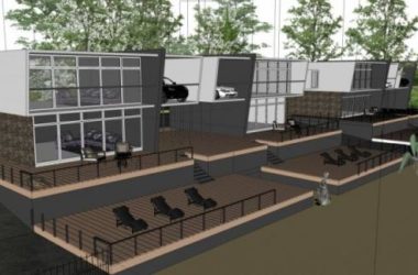 Sketchup商业模型|低层商业建筑，现代风格-BIM建筑网