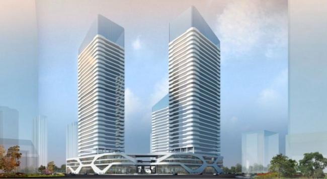 Sketchup综合体模型|多高层商业综合体，办公楼，现代风格