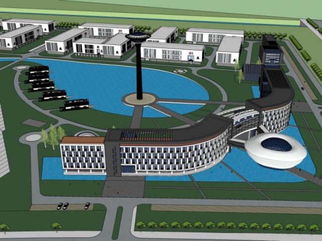 Sketchup商业模型|多层商业区，现代风格