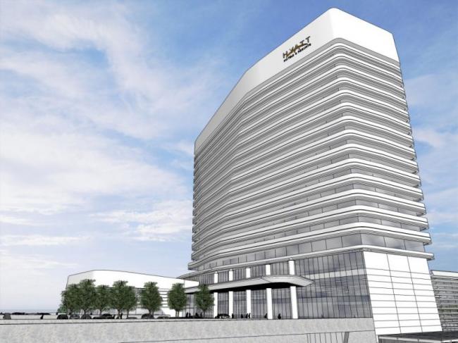 Sketchup酒店模型|高层酒店，现代风格