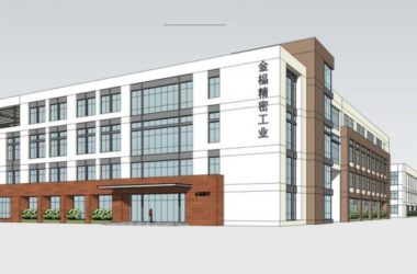 Sketchup办公模型|多层办公楼，现代风格-BIM建筑网