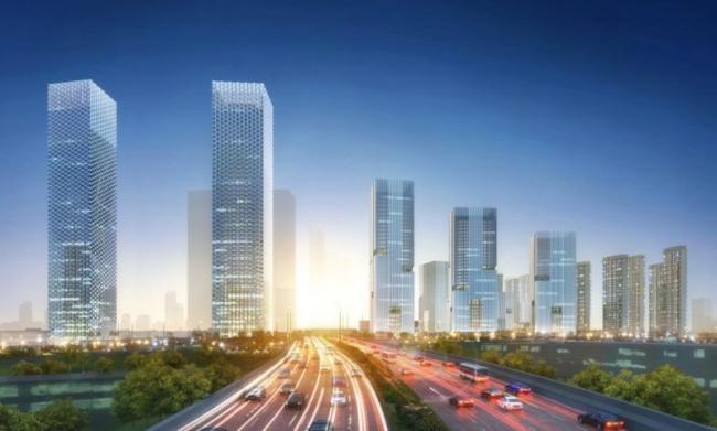 Sketchup综合体模型|超高层综合体，办公楼，住宅，商业，现代风格