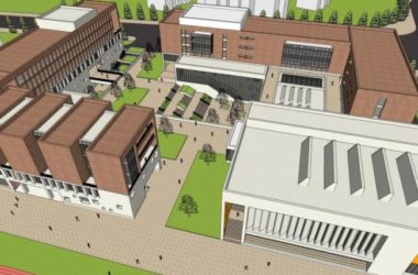 Sketchup学校模型|多层学校，校园教育建筑，古典风格-BIM建筑网