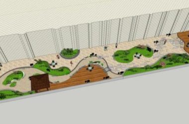 Sketchup景观模型|屋顶花园，现代风格-BIM建筑网