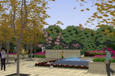 Sketchup景观模型|商业景观，现代风格-BIM建筑网