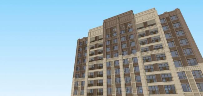 Sketchup住宅模型|超高层住宅，居住建筑，中式风格