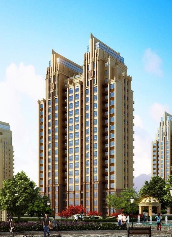 Sketchup住宅模型|高层住宅，居住建筑，古典风格