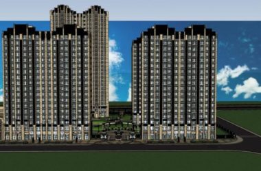 Sketchup住宅模型|高层住宅，底层商业，居住建筑，古典风格-BIM建筑网