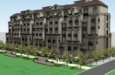 Sketchup住宅模型|多层住宅，花园洋房，古典风格-BIM建筑网