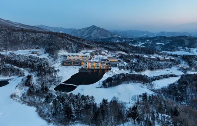 BIM建筑|群山之中的聚落：Ananti 首尔度假村