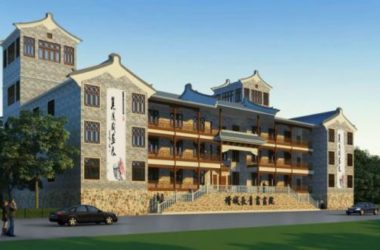 Sketchup文化模型|多层画院，文化建筑，中式风格-BIM建筑网