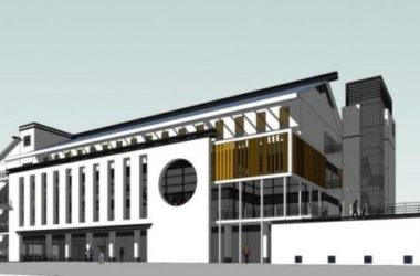 Sketchup商业模型|多层食堂，现代中式风格-BIM建筑网