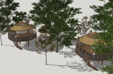 Sketchup商业模型|低层会所，欧式风格-BIM建筑网