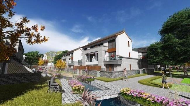 Sketchup综合体模型|多层综合体，商业，住宅，酒店，中式风格