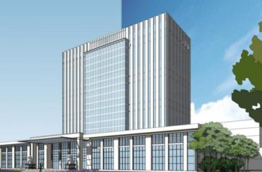 Sketchup办公模型|高层办公楼，现代风格-BIM建筑网