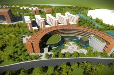 Sketchup学校模型|多层学校，校园教育建筑，现代风格-BIM建筑网