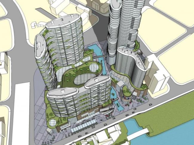 Sketchup酒店模型|超高层酒店，现代风格