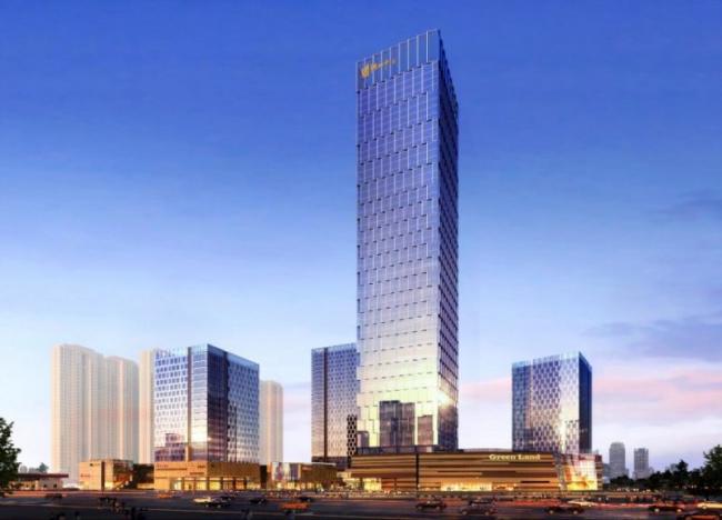 Sketchup综合体模型|超高层办公楼，商业综合体，酒店，现代风格