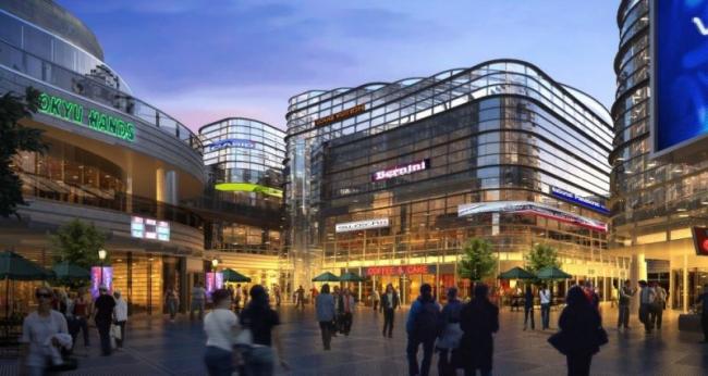 Sketchup综合体模型|超高层办公楼，商业综合体，酒店，现代风格