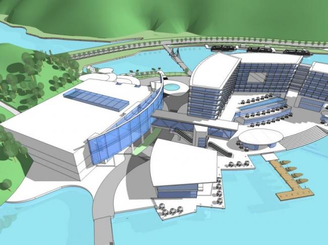 Sketchup酒店模型|多层酒店，现代风格