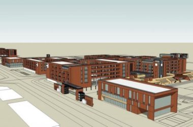Sketchup学校模型|多层学校，校园教育建筑，现代风格-BIM建筑网