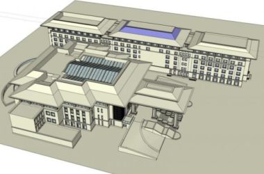 Sketchup酒店模型|多层酒店，现代风格-BIM建筑网