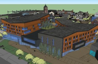 Sketchup商业模型|多层商业街，现代风格-BIM建筑网