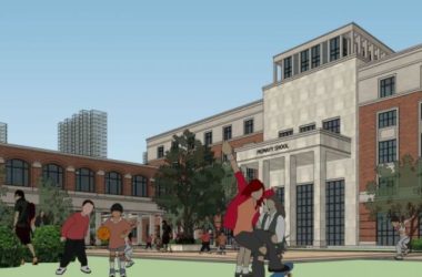 Sketchup学校模型|多层小学学校，校园教育建筑，古典风格-BIM建筑网