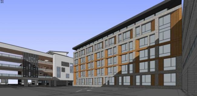 Sketchup学校模型|多层学校，校园教育建筑，现代风格