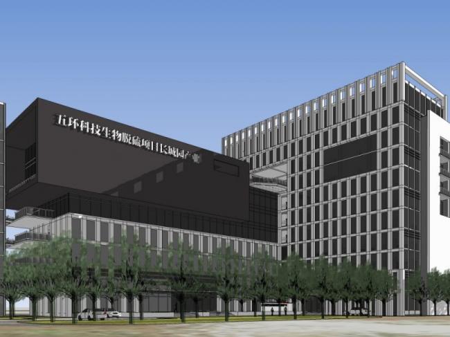 Sketchup办公模型|高层办公楼，现代风格