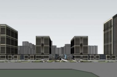 Sketchup综合体模型|多高层商业综合体，办公楼，商业购物中心，古典风格-BIM建筑网