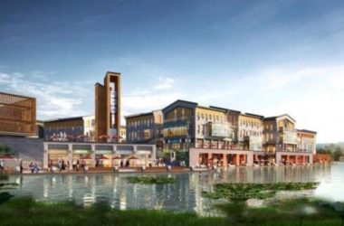 Sketchup商业模型|多层商业街，现代风格-BIM建筑网