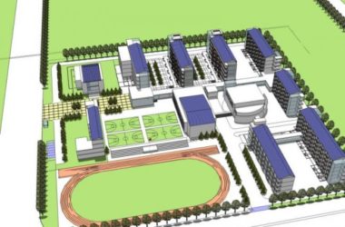 Sketchup学校模型|多层学校，校园教育建筑，现代风格-BIM建筑网