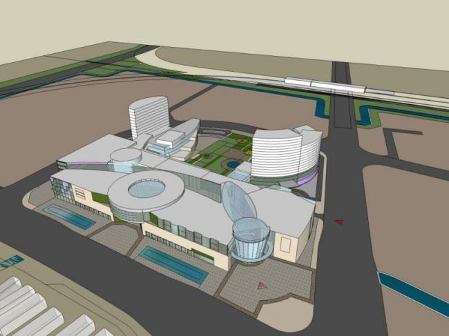 Sketchup酒店模型|高层酒店，现代风格