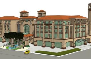 Sketchup酒店模型|多层酒店，西班牙古典风格-BIM建筑网