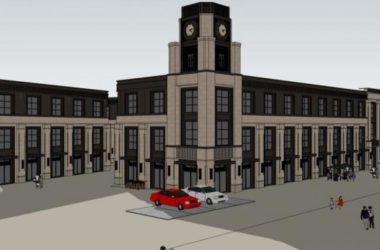 Sketchup办公模型|多层办公楼，古典风格-BIM建筑网