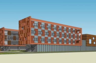 Sketchup学校模型|多层小学学校，校园教育建筑，现代风格-BIM建筑网