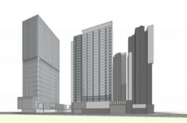 Sketchup办公模型|高层办公楼，现代风格-BIM建筑网