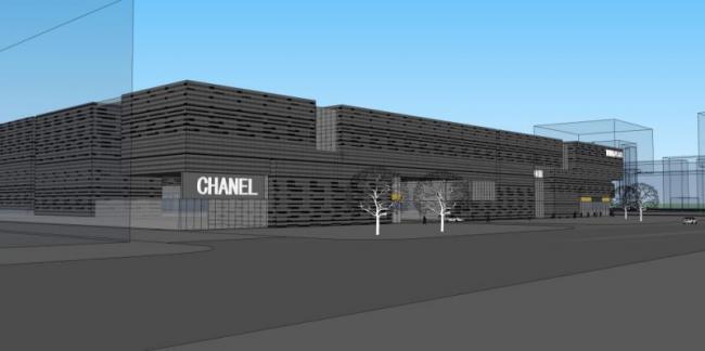 Sketchup商业模型|多层商场，现代风格