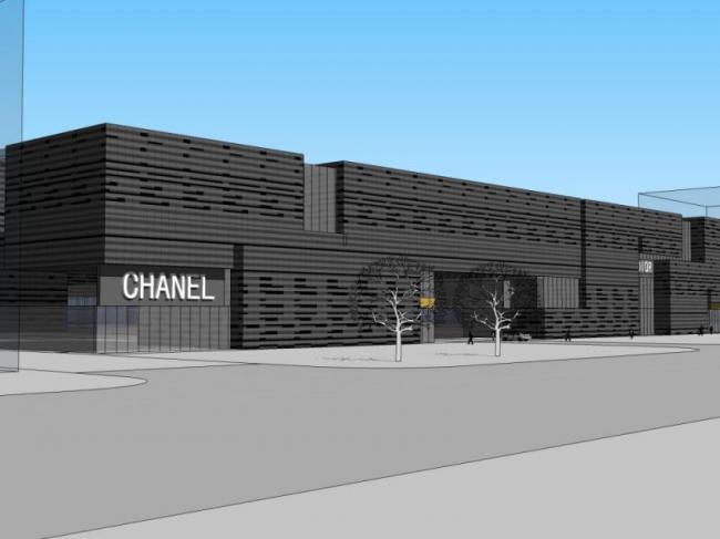 Sketchup商业模型|多层商场，现代风格