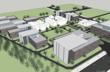 Sketchu工业厂房|多层工业园工厂厂房，办公区，现代风格-BIM建筑网