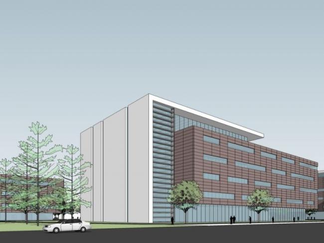 Sketchu工业厂房|多层工业园工厂厂房，办公区，现代风格