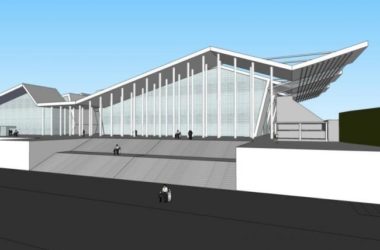 Sketchup体育馆模型|多层体育馆，现代风格-BIM建筑网