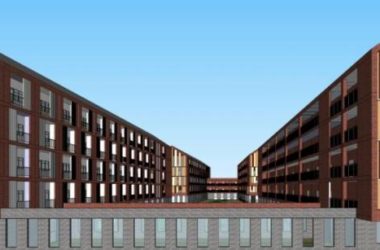 Sketchup办公模型|多层办公楼，现代风格-BIM建筑网