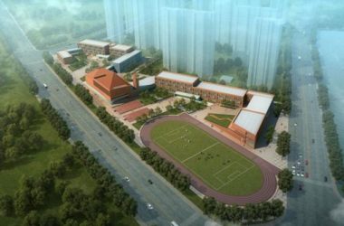 Sketchup学校模型|多层学校，校园教育建筑，现代风格-BIM建筑网